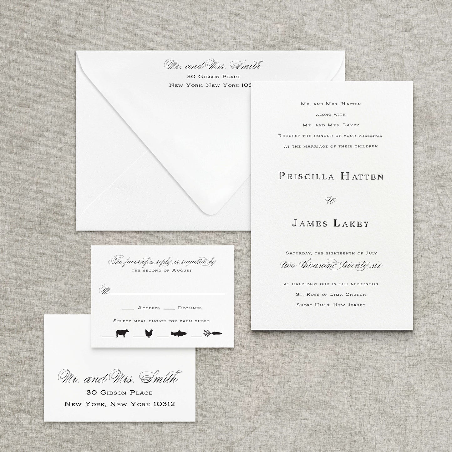 Ravenna Wedding Invitation